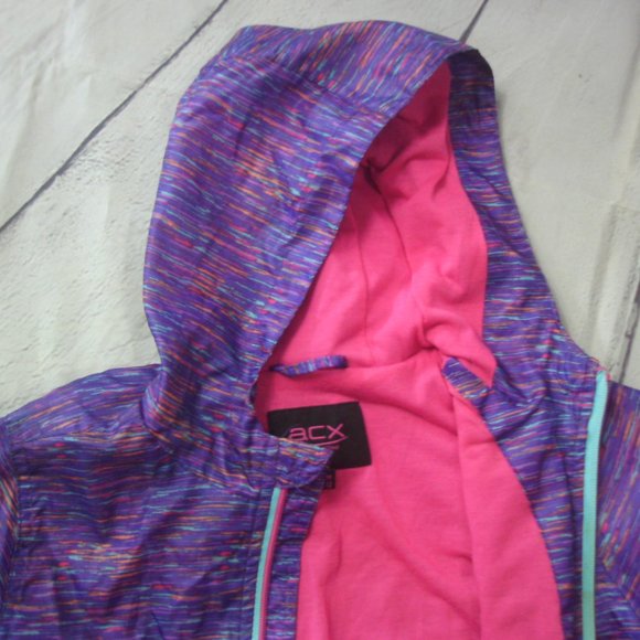 ACX Girls Size M 10-12 Windbreaker Jacket - Picture 4 of 4